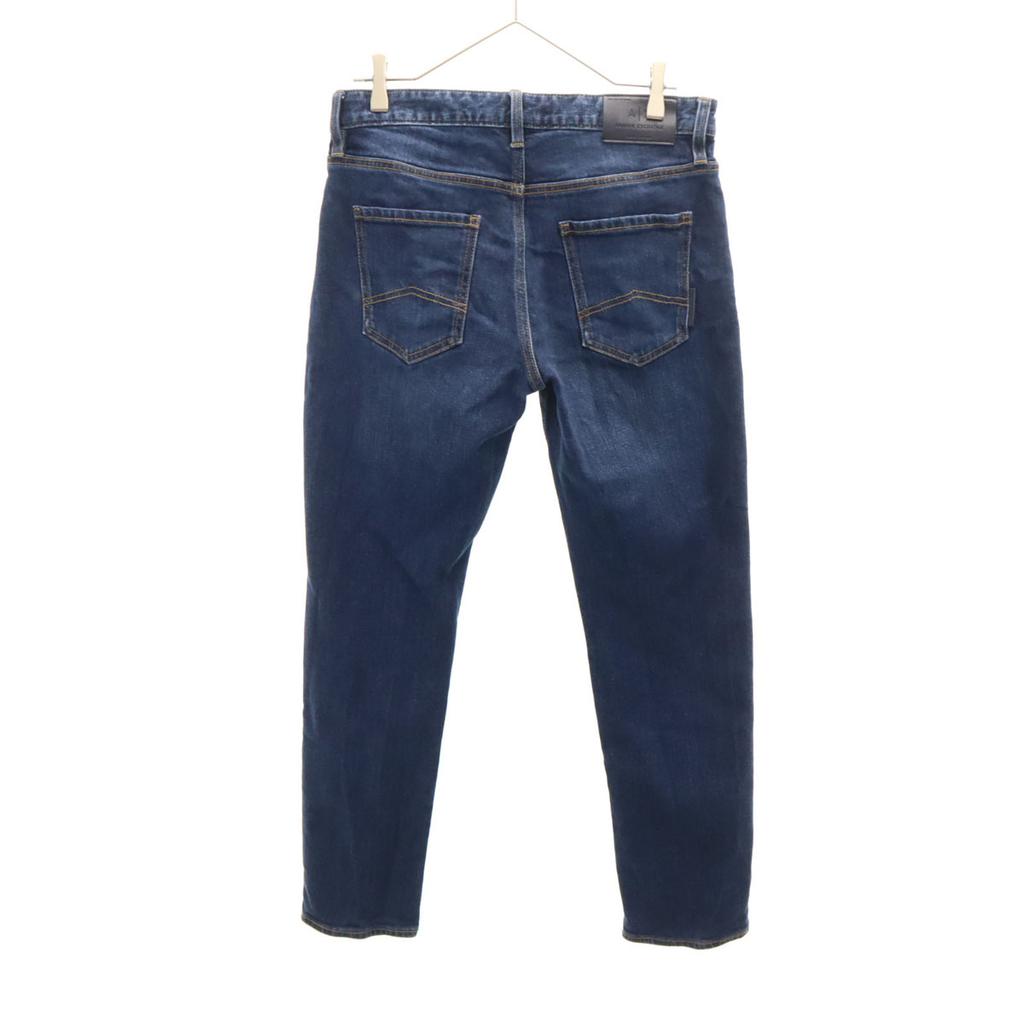 Armani Exchange Slim Denim Pants W29 Wash Blue Jeans Men's Used