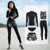 Wetsuit Rash Guard Long Sleeve Short Pants Quick Dry Sun Protection Men Women Surfing Diving Swimming