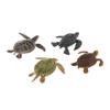 5x 4pcs Turtle Models for Marine Play and Cake Decoration