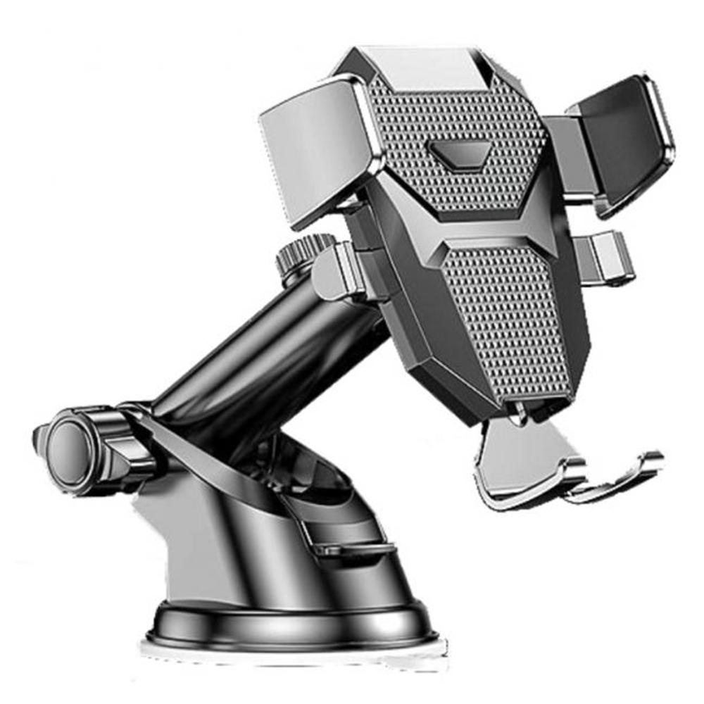 D25+105+K5 Suport Telescopic cu Ventuză pentru Bord, Suport de Telefon pentru Gura de Ventilație, Suport Auto Blocabil pentru Telefon
