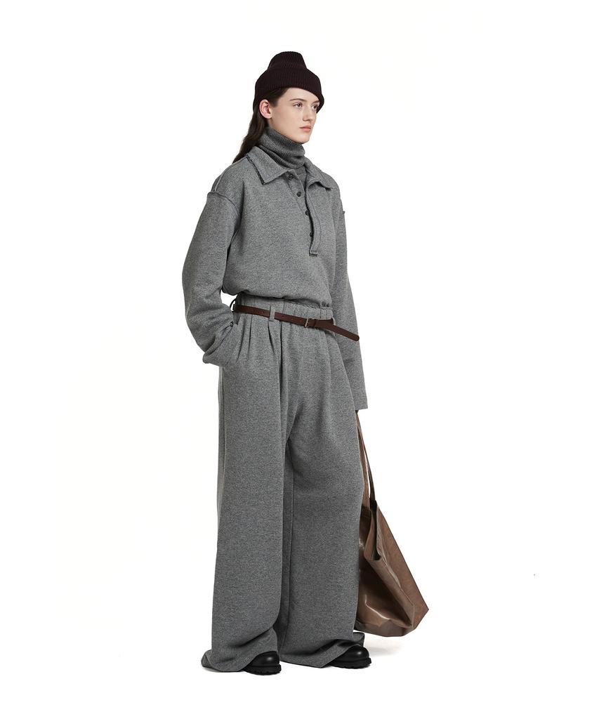 TRUNK PROJECT Destroyed Lounge Pants_Grey