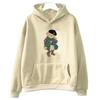 Felpe con cappuccio da donna alla moda con stampa di orsetti carini, felpe invernali in pile comode e casual a maniche lunghe, pullover oversize