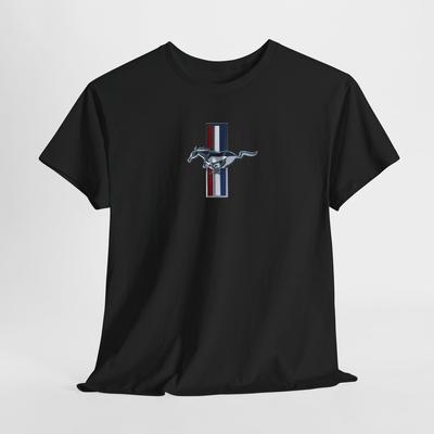 Camiseta Negra Ford Mustang – Camiseta Unisex de Coche Musculoso para Hombre o Mujer