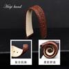 First-Layer Cowhide Strap, Stainless Steel Pin Buckle Watch Accessories Are Suitable For 18Mm Square Tail Leather Watches In Wan W Country