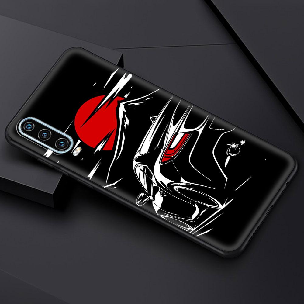 Japan JDM Sportwagen Männlich Männer Handyhülle Für Huawei P30 Lite P50 Pro P20 P40 Lite E P Smart Z 2021 Y6 Y7 Y9 2019 Y6p Y9s Hülle