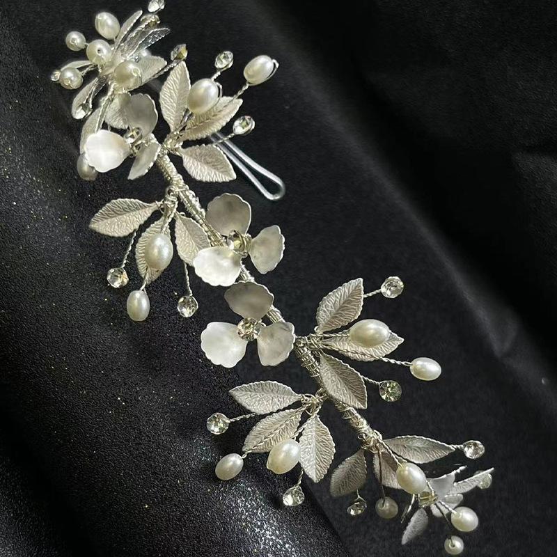 

Свадебная корона тиара Мори атмосферная сверкающая бриллиантовая хрустальная повязка на голову аксессуары для укладки свадебного платья высокого класса серебряный