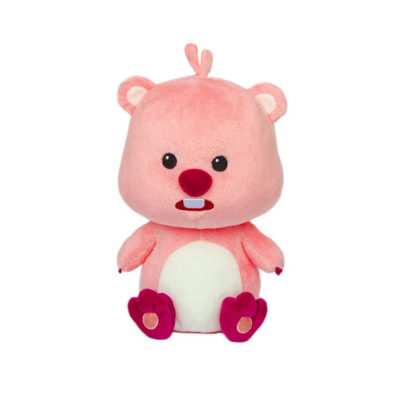 

Аниме мультфильм милая плюшевая кукла игрушка милая плюшевая кукла бобр комната спальня диван украшение игрушка девочка подарок about 20cm