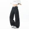 Lässige elastische Cargohosen Herren Sommer Dünn Locker Gerade Beine Bequem Stretch