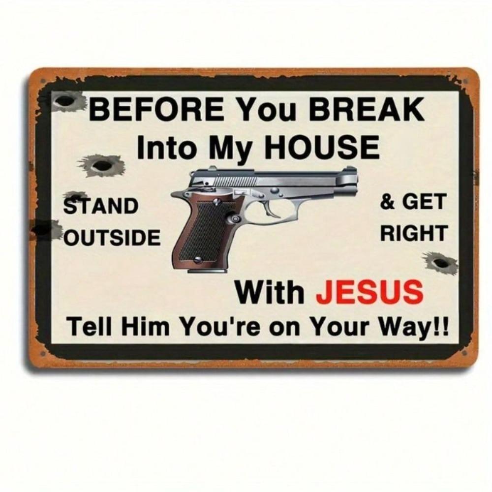 Retro Metal Tin Sign Poster Wall Art Decor