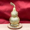 Brass Five Dragon Spinning Gourd Metal Ornament for Home and Office Wealth Attraction