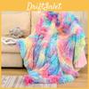 Small Blanket Blanket Solid Plush Color Nap Blanket Double Cover Blanket