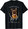 Men's and Women's T-shirts NEW LIMITED My German Shepherd Is Perfect Dogs T-Shirt Size S-3XL