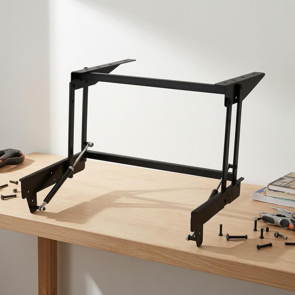 Coffee Table Lift Mechanism Folding Hydraulic Hinge Convenient for DIYers