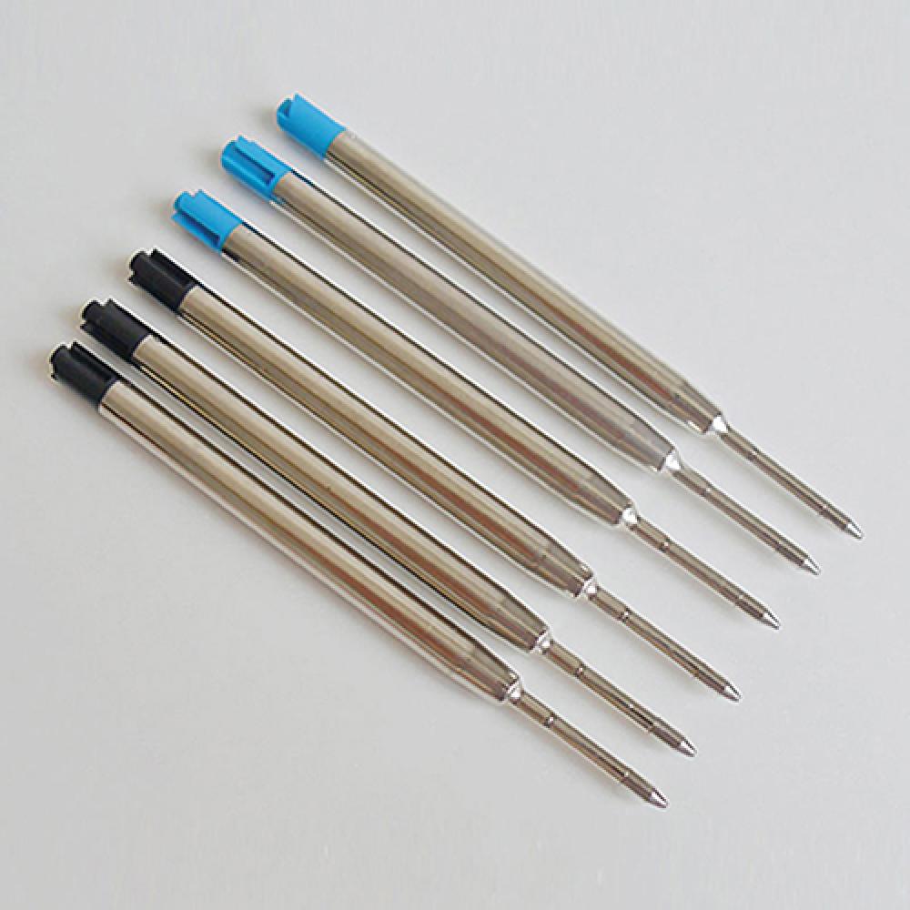 10 Stück 0,5 mm Schwarze/Blaue Tinte Nachfüllminen Kugelschreiber Fließend Schüler Schreibwaren Zeichnen Malen Marker Büro Schule Gelstifte