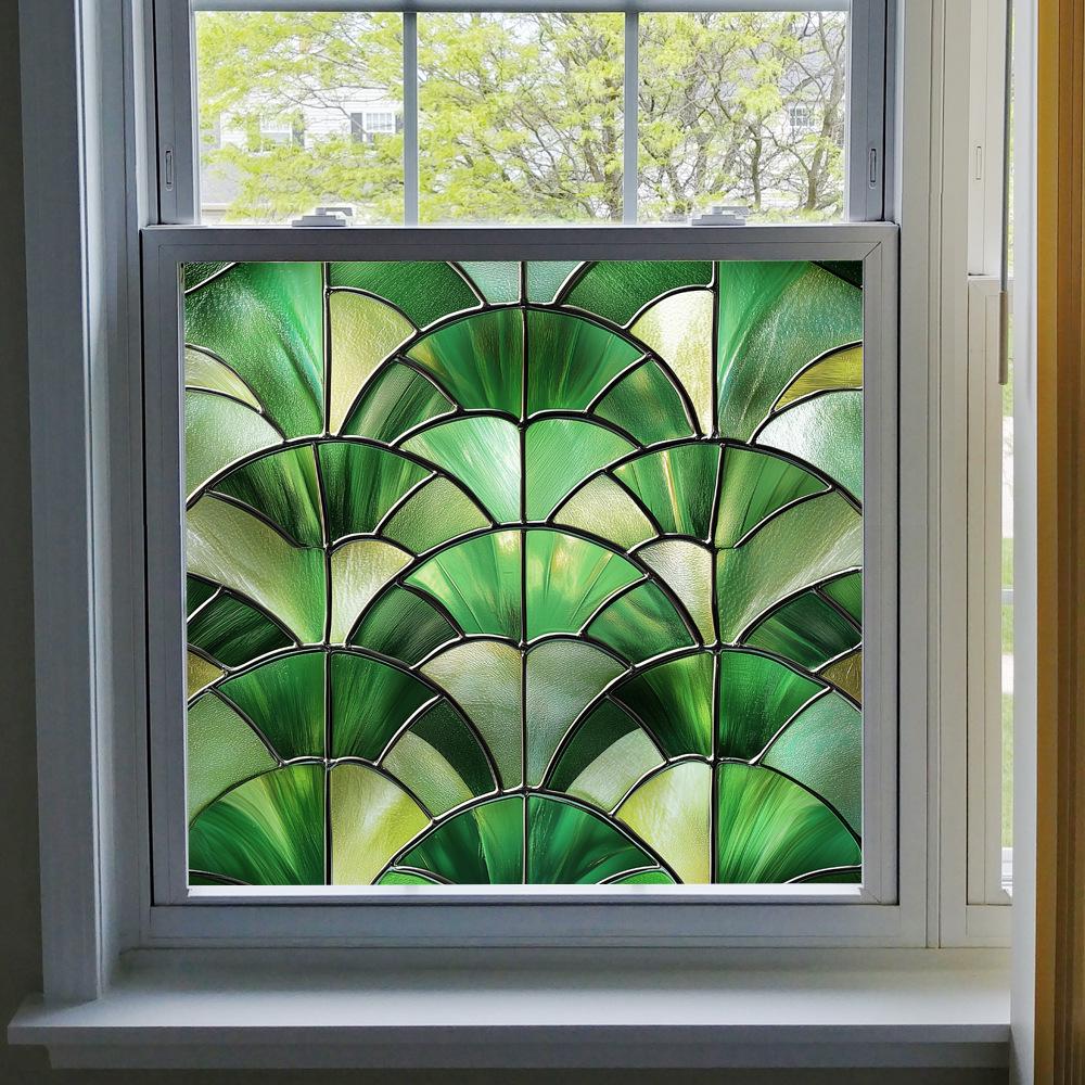 BL301-330 Colored PVC Static Cling Window Film - No Glue Home Decoration