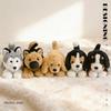Plush Siberian Husky Dog Toy With Soft Pp Cotton Fill For Kids Playroom Decor