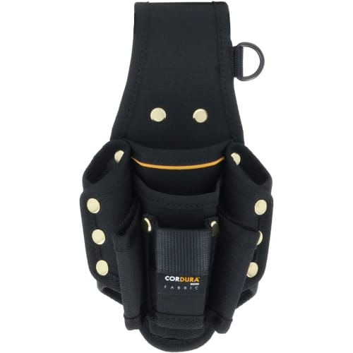 Takagi Tool Case, 7-Tool Holder, CORDURA, Black, 13 x 10 x 23.5 cm, Made of Polyester, Lightweight and Strong