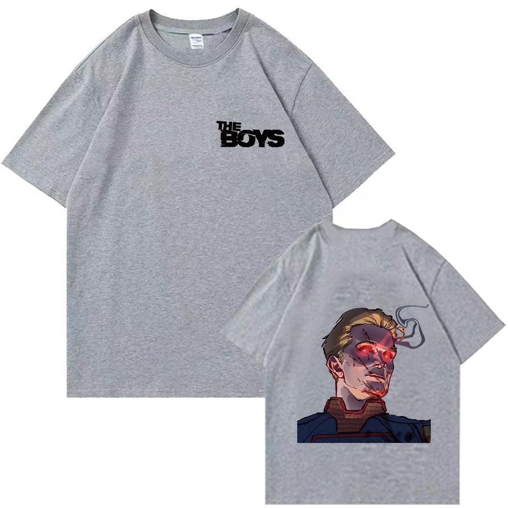 The Boys Tshirts Mens TV Show Starlight Women T-Shirts Homelander Funny T Shirt Cotton Fashion  Designer Male Clothes Tops Tees