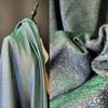 Buntes Blaues Gradient Glitzer Gewebe Elastisches Strickware Nach dem Meter für Kleidung Performance Kleid Diy Nähen Designer Stoff Gold