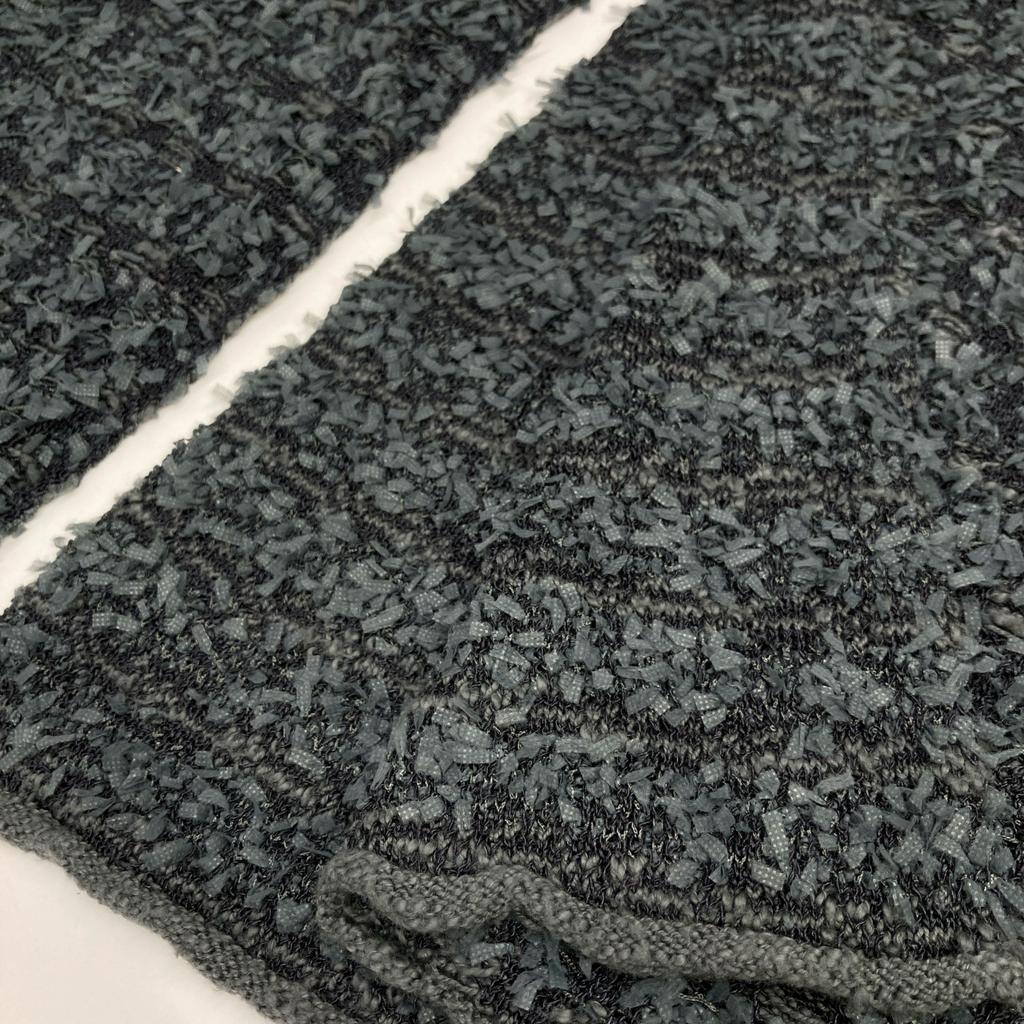 IRENE 25 Years Charcoal Gray 27S85004 Tweed Knit Dress Dress 36 Charcoal grayUsed