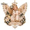 Kerstfeest Bedankjes Engel Geld Ornament, 2D Acryl Boom Feestelijke Heldere Decor Decoratie, Hangend Hanger voor Vakantie Decoratieve Seizoensgebonden Accenten