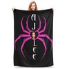 AJ Lee Wrestling Divas Flannel Blanket Warm Soft Throw Blanket for Living Room Airplane Travel Print Bedspread Sofa Bed Cover