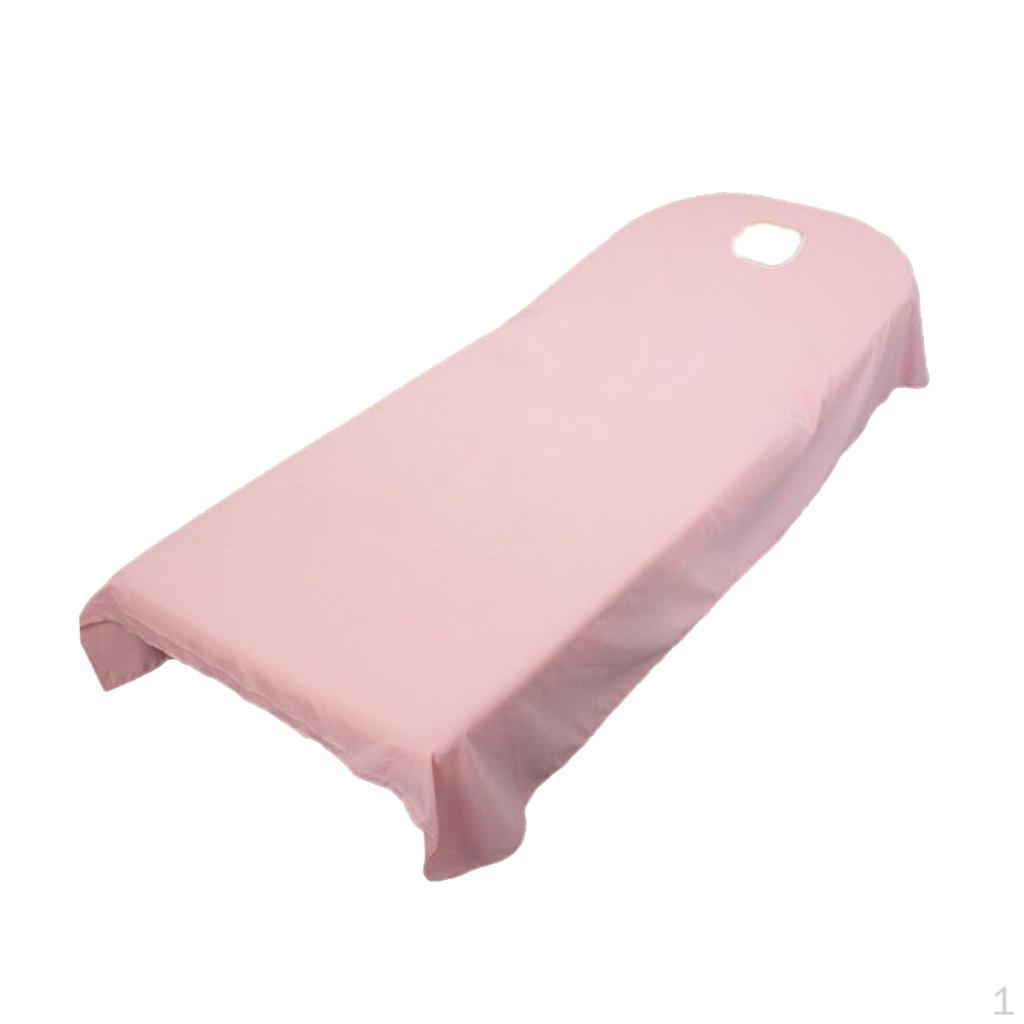 SPA Massage Bed Sheets Table Cover With Breath Hole 120cm*190cm