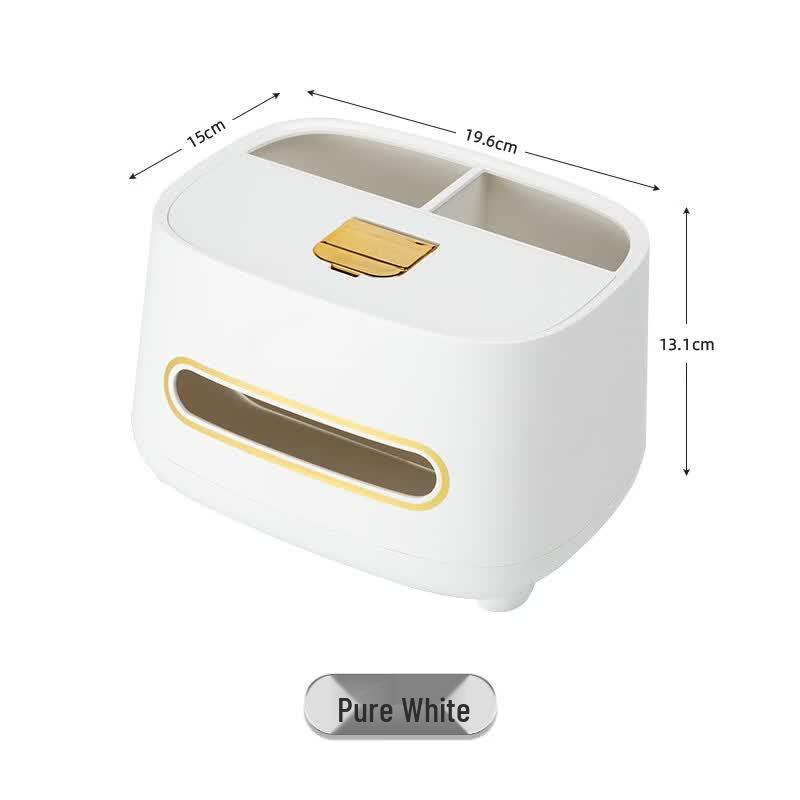 Light Luxury Multifunctional Tissue Box Organizer