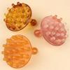 Anti-static Resin Massage Meridian Brush Portable Meridian Massage Comb  Scalp Relax