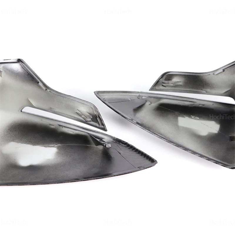 Bright Black Mirror Covers for Seat Leon Lion 5F III ST FR Cupra Ibiza 6F V KJ1 Arona KJ7 - Replacement Mirror Case Covers