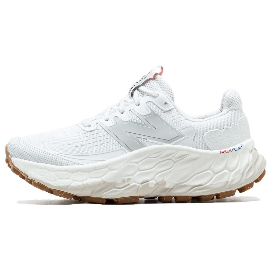 New Balance Nb Fresh Foam X More Trail V3 Cushioning Comfortable Versatile Mesh Low Top Marathon Running Shoes Unisex Sneaker White MTMORNWT-D
