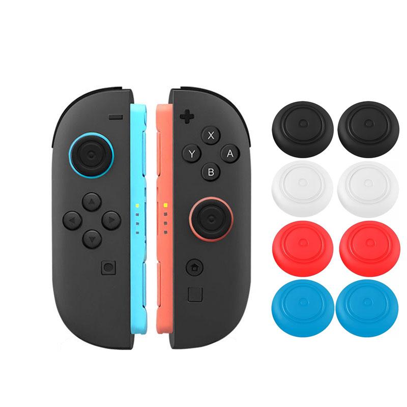 8PCS Switch 2 Silicone Rubber Thumb Grip Caps Replacement Joystick Cap Protectors Compatible Nintendo Switch 2 Joycon Controller