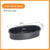 Oval non-stick panne karbonstål kakeform ostekake brød brødform bakeform pai form panne bakeverktøy tilbehør