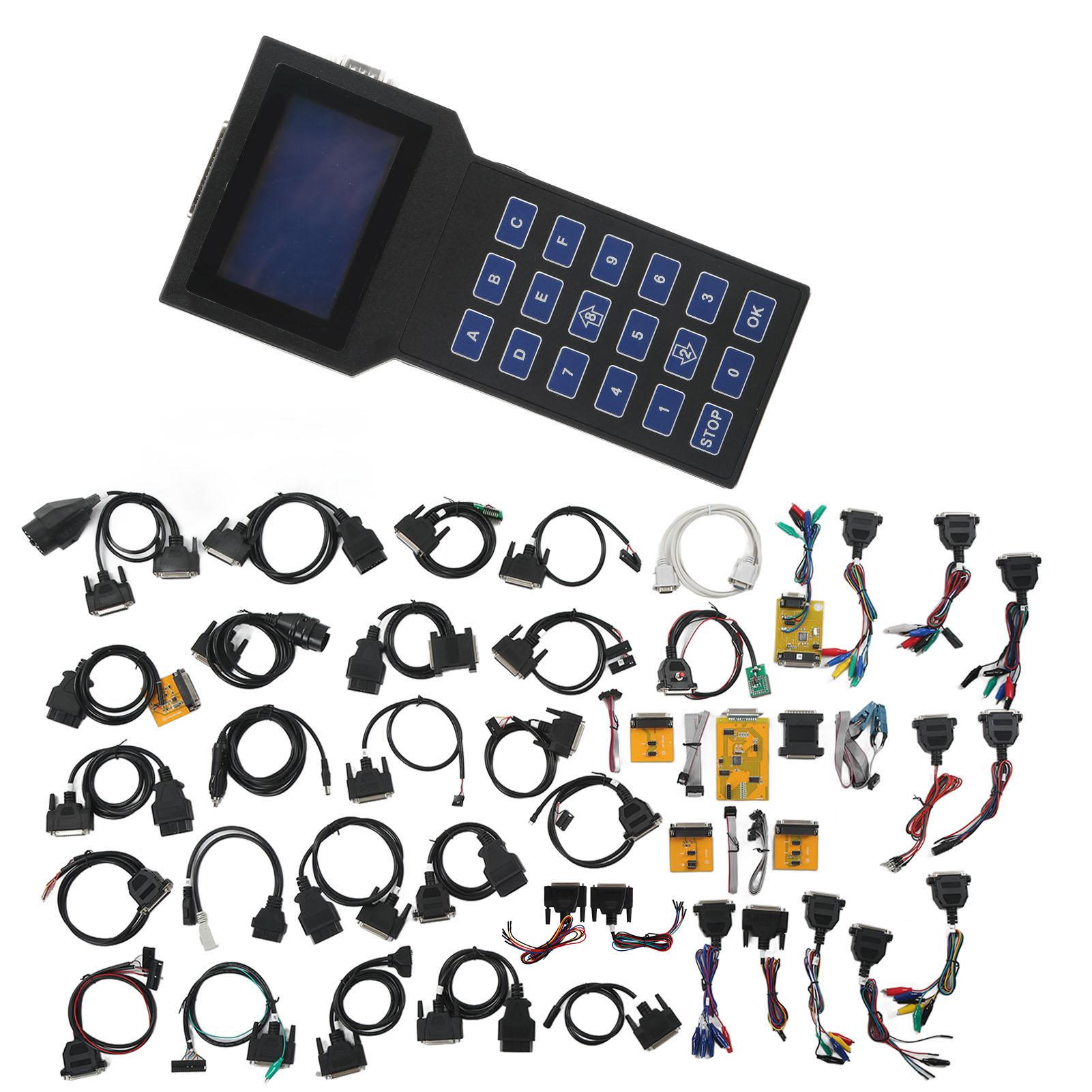 

Для Tacho Pro 2008 Mileage Adjuster Full Cable Dash Programmer LCD Display Backlight Universal Tool