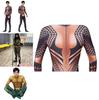 Aquaman Arthur Curry Cosplay Kostüm Bodysuit Perfekt für Halloween Cosplay**