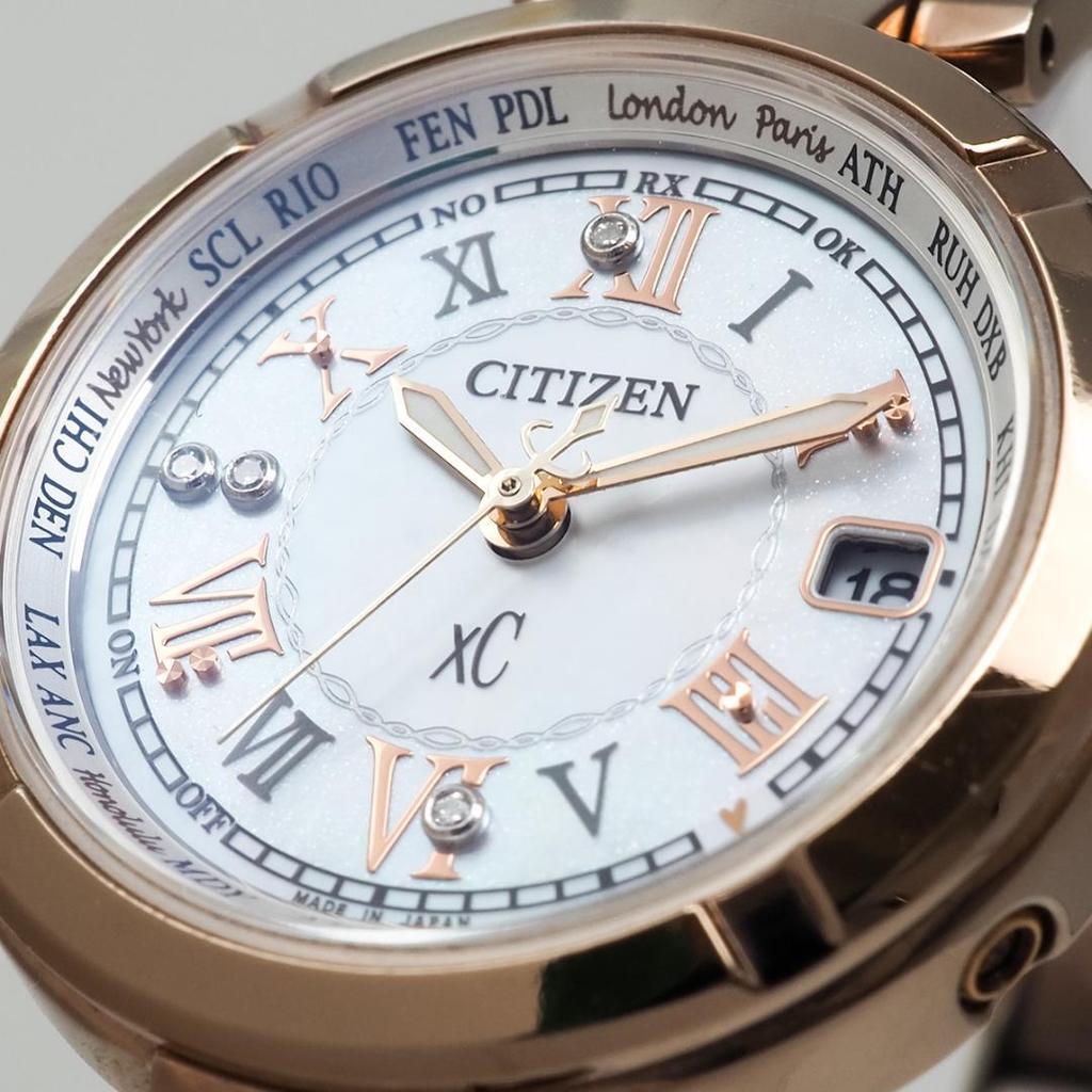Used CITIZEN xC Ladies Watch Solar Radio Controlled