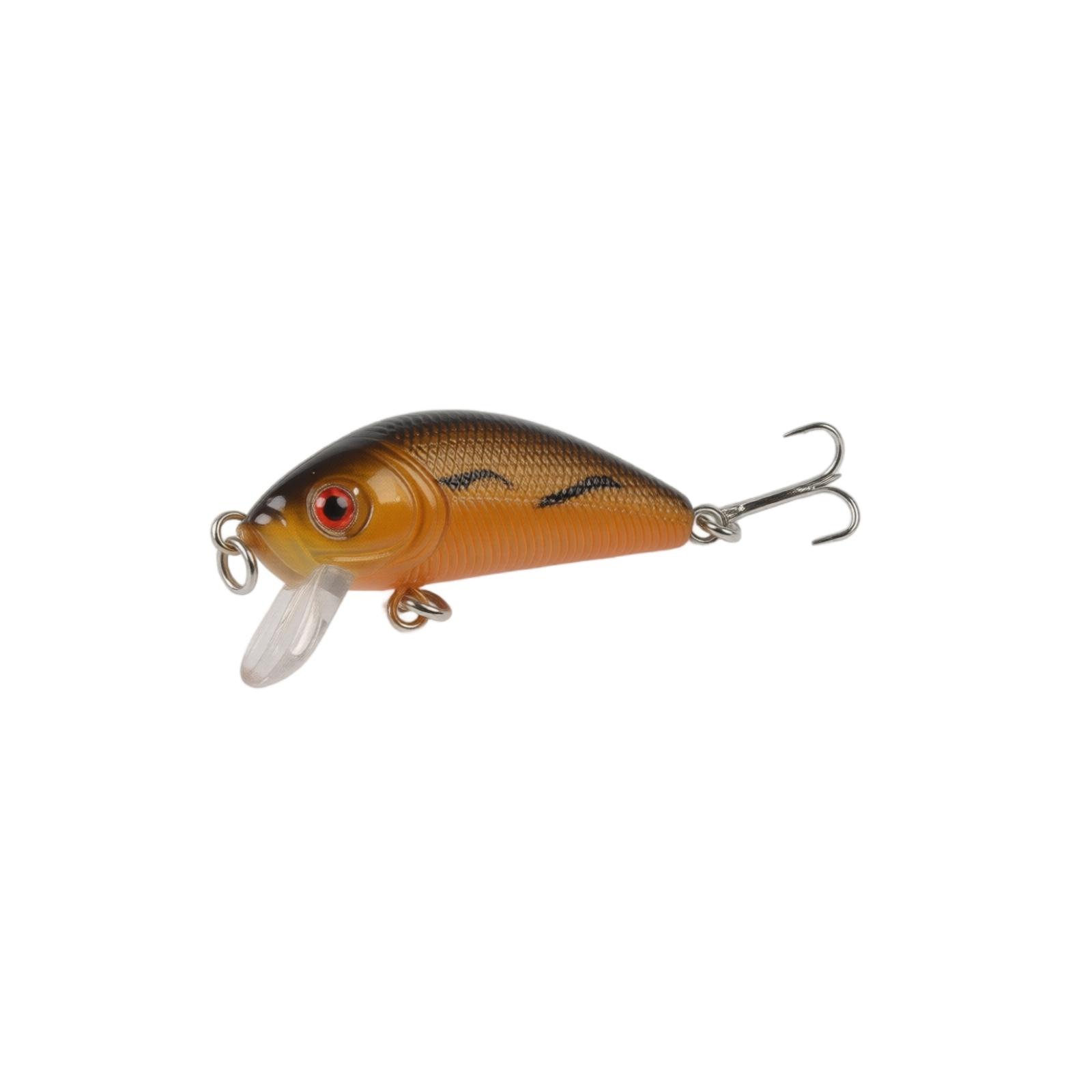 

Fishing Lure Hard Bait 4 5g Minnow Lure Plastic Artificial Bait for Freshwater and Saltwater Fishing with Treble Hooks one size