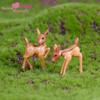 Home Decor Cute Terrarium Fairy Garden Bonsai Ornament Miniature Animal Figurine Sika Deer