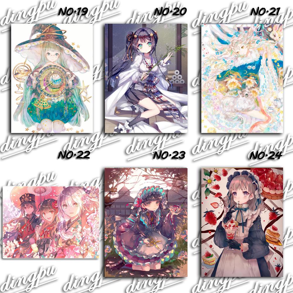 Full Round Mosaic Diamond Embroidery Sailor Moon 5D DIY Diamond Painting Cross Stitch Home Decoration Painting Kits