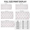 1Pc Red Heart Print Towel Sports Quick-Drying Super Absorbent Camping Towel Super Soft Lightweight Gym Swimming Yoga Beach Towel
