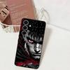 Berserk Guts Hot Anime Phone Case For Samsung S 24 Fe 25 Ultra Plus 20 Lite 21 30 22 23 24 22 Ultra 5G Fundas
