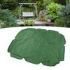 Swing Canopy 210D Silver Coated Oxford Waterproof UV Proof for Outdoor Patio Yard Chair 142x120x18cm