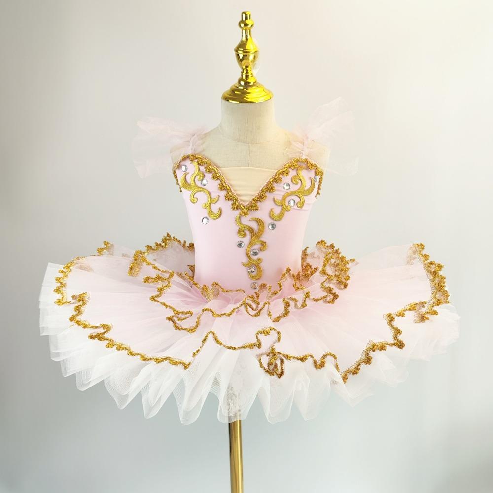 Sequin Kids Ballet Dress Puffy Performance Clothes Fashion Ballet Tutu Children