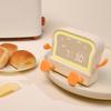 Cartoon Clock Children Sleep Trainer Clock Digital Kids Desk Alarm Clock Night Light Table