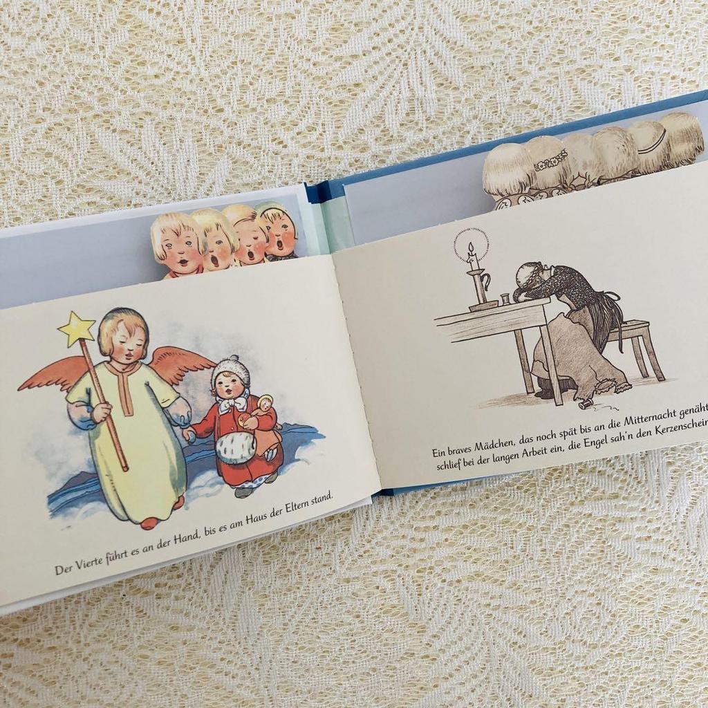 [USED] Foreign books, old books, German picture books, The lovely angels of Erzevenzwietor