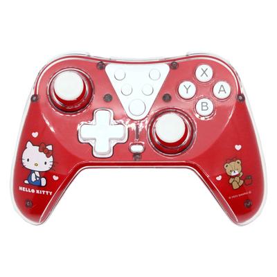 Allone Game Wireless Controller Sanrio Characters Hello Kitty X 6 X EL Compatible Red Both Wired and Wireless Available Push Character Cute #Unipo