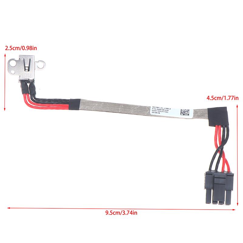 Für MSI Pulse 15 GF66 GL66 MS1581 MS1582 MS1583 MS1585 Laptop DC-Stromanschlussbuchse DC-Eingangs-Ladeflexkabel K1G-3004100-H39