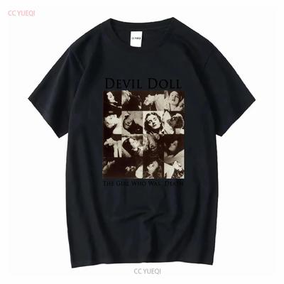 Devil Doll The Girl Who Was Death V2 T Shirt Cotton Mens All Sizes S 5XL 18 Colors Band Poster Album Cover Vintage Washed