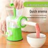 Manual Kitchen Tool: Hand-Cranked Meat Grinder, Vegetable Cutter, Sausage Stuffer, and Garlic Press.