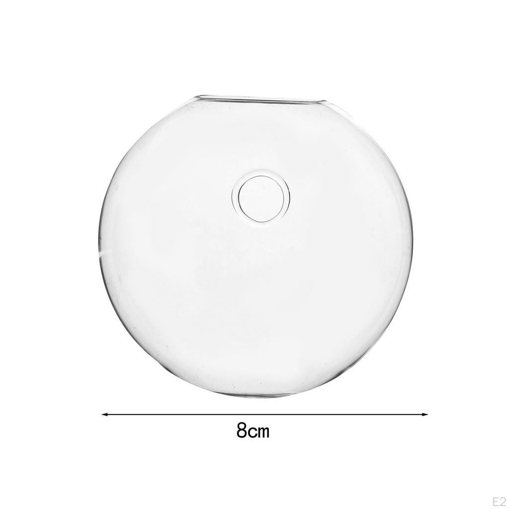 5 stück Blume Terrarium Hydrokultur Vase Kleine Decor Haken Wand Haken Pflanzer für Kaffee